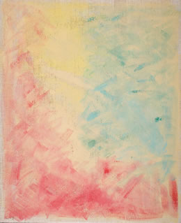 a bright, light-filled abstract